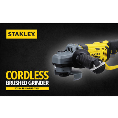 Stanley FATMAX SCG400 4-inches Cordless Angle Grinder 20V Max (Bare Tool, battery and charger not included)