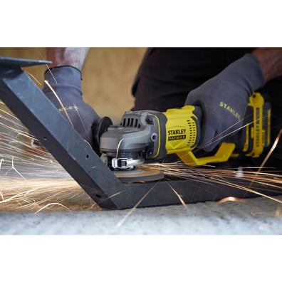 Stanley FATMAX SCG400 4-inches Cordless Angle Grinder 20V Max (Bare Tool, battery and charger not included)