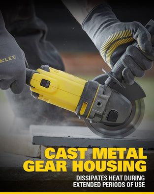 Stanley FATMAX SCG400 4-inches Cordless Angle Grinder 20V Max (Bare Tool, battery and charger not included)