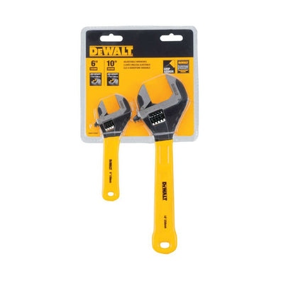 Dewalt DWHT75497 Dip Grip Adjustable Wrench (2 pack)