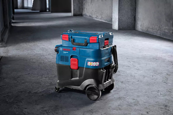 Bosch Heavy Duty GAS 400 A All Purpose Wet and Dry Dual (2-in-1) Vacuum Cleaner & Blower 40L, with Power Socket 1,200W