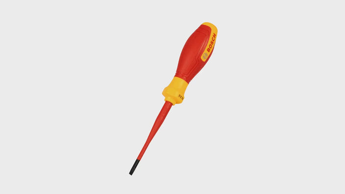 Bosch Professional VDE Slotted Flat Screwdriver SL3.5 x 75mm ( 1600A02NC1 )