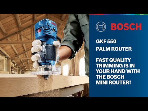 Bosch GKF 550 Professional Palm Router (550W)