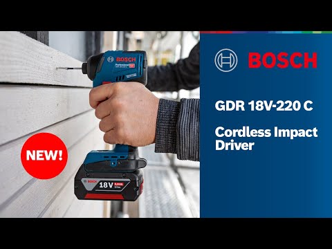 Bosch GDR 18V-220 C Professional Cordless Impact Driver 18V (Bare Tool Only)