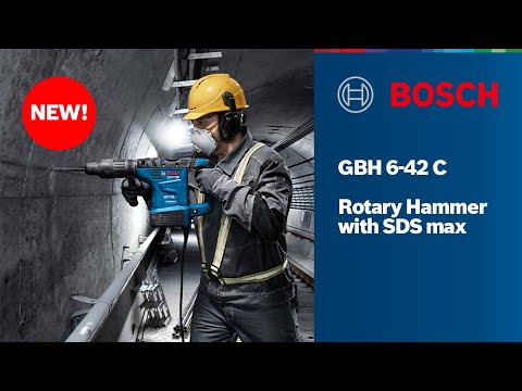 Bosch Professional GBH 6-42 C SDS Max Heavy Duty Rotary Hammer, 9J ( 1300W )