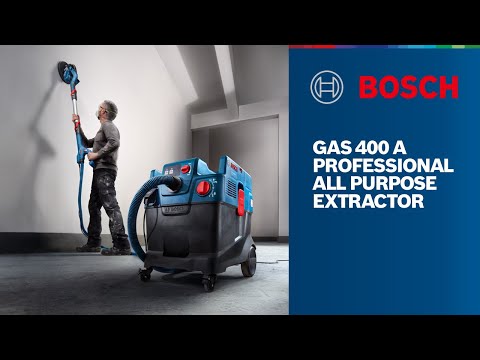 Bosch Heavy Duty GAS 400 A All Purpose Wet and Dry Dual (2-in-1) Vacuum Cleaner & Blower 40L, with Power Socket 1,200W