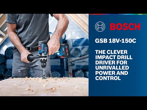 Bosch GSR 18V-150 C Professional BITURBO Brushless Cordless Drill Driver 13mm, 18V ( Heavy Duty ) ( Bare tool only )