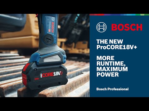 Bosch Professional ProCORE18V+ Plus 8.0Ah Li-Ion Batteries, Tabless Technology, Heavy Duty Applications