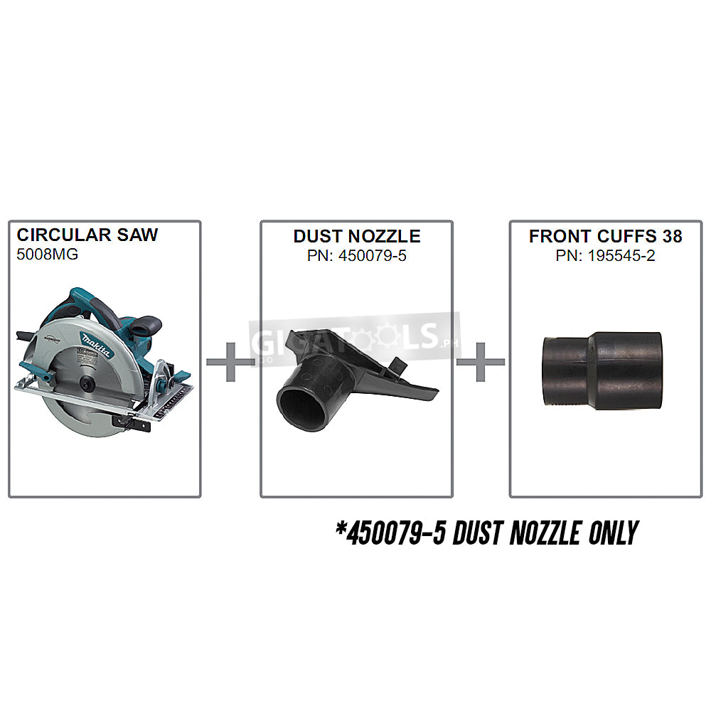 Makita circular saw online dust nozzle