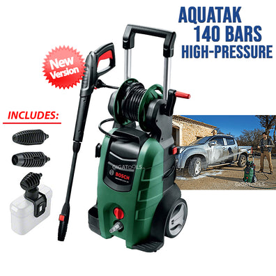 Bosch Advanced Aquatak 140 Bars Induction High-pressure washer & Car Wash Set ( New Version )