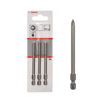 Bosch 3pcs Extra Hard Screwdriver Bits