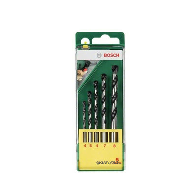 Bosch 5pcs Concrete Drill Bit Set ( 4/5/6/7/8 mm ) ( 2607019445 )