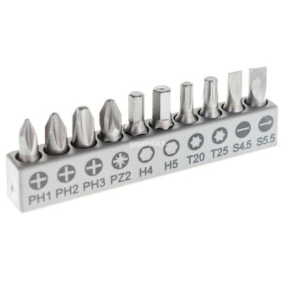 Bosch 11pcs Extra Hard Screw bit set with Flexible Metal Extension ( 2608522376 )