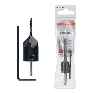 Bosch Brad Point Drill Bit with Counter Sink