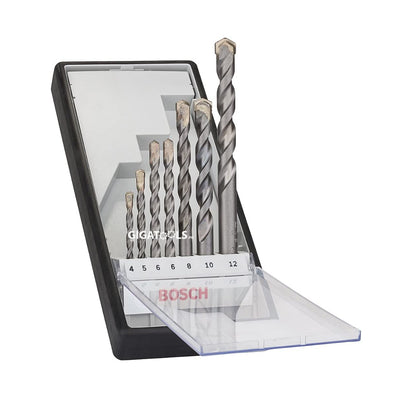 Bosch Robust Line Cyl-3 Masonry / Concrete Drill Bit Set ( 7pcs ) ( 2607010545 )