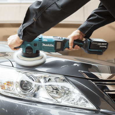 Makita DPO600RTE Cordless Brushless Random Orbit Polisher 150mm (6″) Random Orbit Polisher 18V LXT® Kit Set