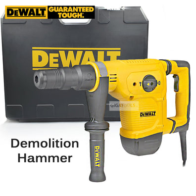 DeWalt D25811K Demolition Hammer 17mm Hex (1050W) - GIGATOOLS.PH