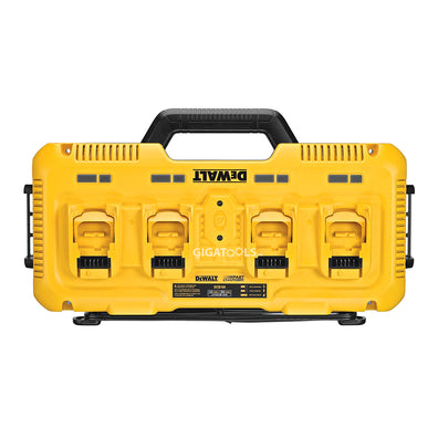 DeWalt DCB104 -QW 4-Port Simultaneous Fast Charger ( 12V MAX*, 18V/20V MAX*, and FLEXVOLT® 20V/60V MAX* Compatible Batteries ) DCB104