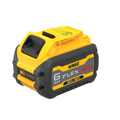 DeWalt DCB606 -B1 18V/20V/60V Max 6.0Ah FLEXVOLT® Li-Ion Battery DCB606