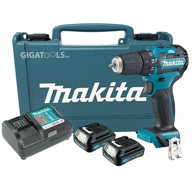 Makita DF332DWYE 12V CXT Cordless Drill Driver (Brushless Motor) - GIGATOOLS.PH