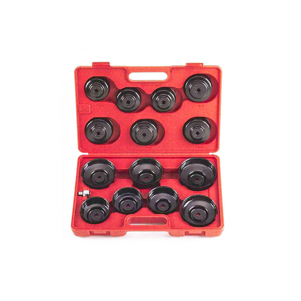 Licota 15pcs. Cup Type Oil Filter Wrench Kit Set ( ATA-0291 )