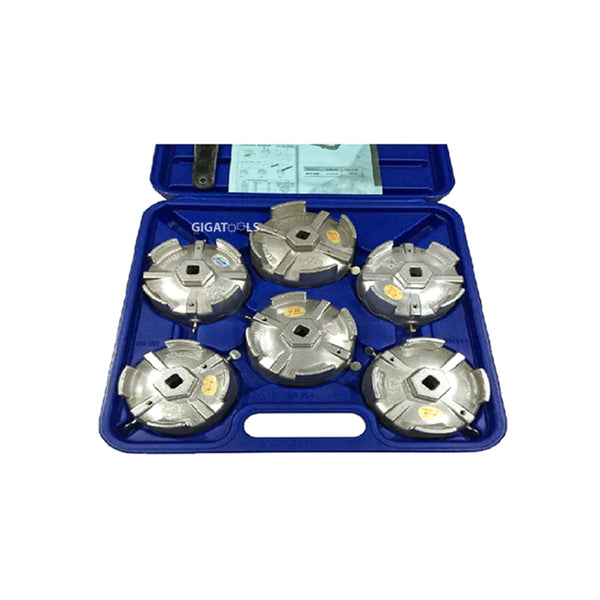 Licota 6pcs. Aluminum Cup Type Oil Filter Wrench Set ( ATA-0296 )