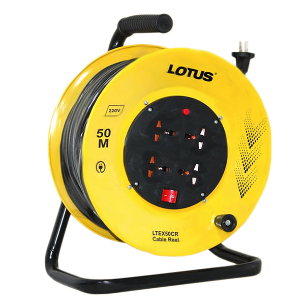 Lotus LTEX50CR 50-Meters Cable Reel Extension