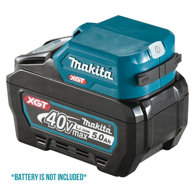 Makita ADP001G 40V Max XGT® Battery Charger USB Type Adaptor (Power Source Only) ( Battery is not Included )