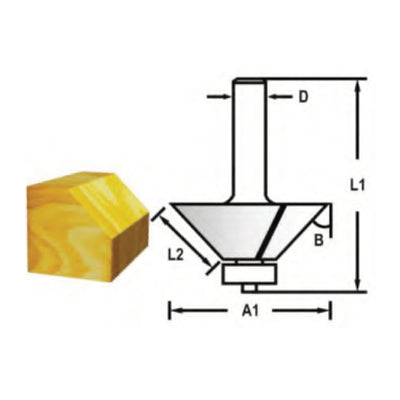 Makita RBIT 310431 Tungsten Carbide 1/2