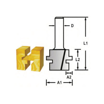 Makita RBIT 532411 Tungsten Carbide 1/2