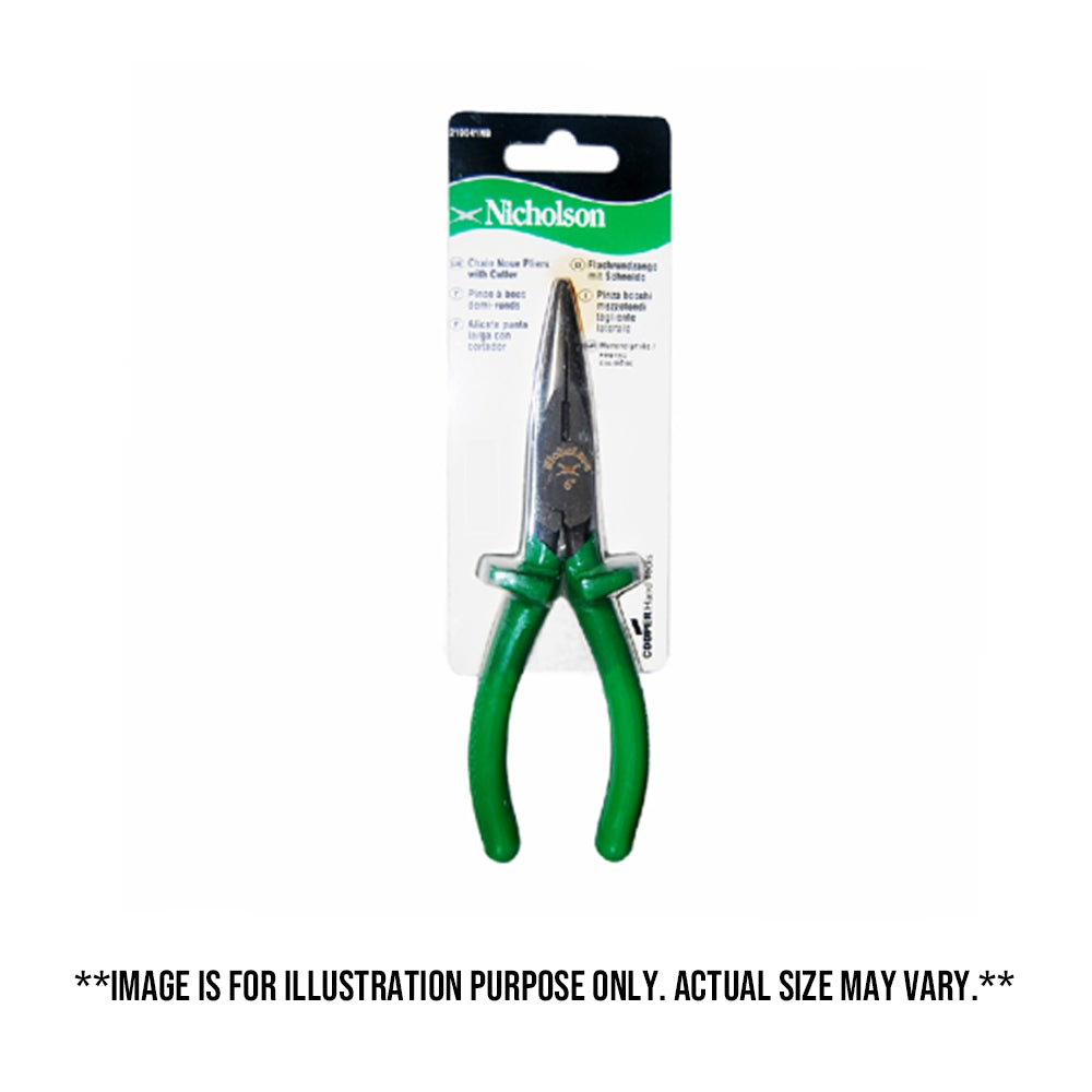 Nicholson Wire Cutter Long Chain Nose Pliers – GIGATOOLS Industrial Center