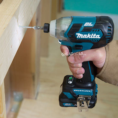 Makita TD111DWYE 12V CXT Cordless Impact Driver Drill with Brushless DC Motor - GIGATOOLS.PH