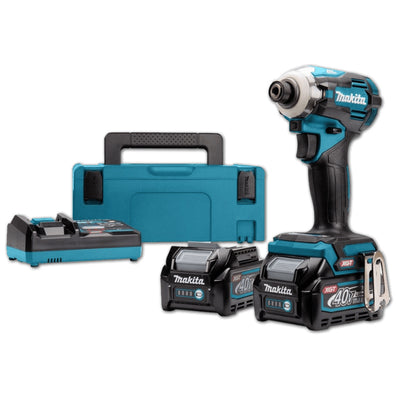 Makita TD001GD201 Cordless Impact Driver M4~M16 220 N·m (1,950 in.lbs.) 40Vmax XGT™ Li-ion (Kit Set) - GIGATOOLS.PH