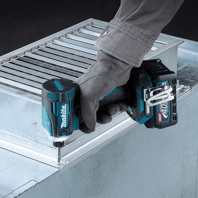 Makita TD001GZ Cordless Brushless Impact Driver 6.35mm (1/4″) 220 N·m (1,950 in.lbs.) 40Vmax XGT™ Li-ion (Bare Tool Only)