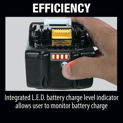 Makita BL1860B 18V LXT Lithium‑Ion 6.0Ah / 6Ah Battery