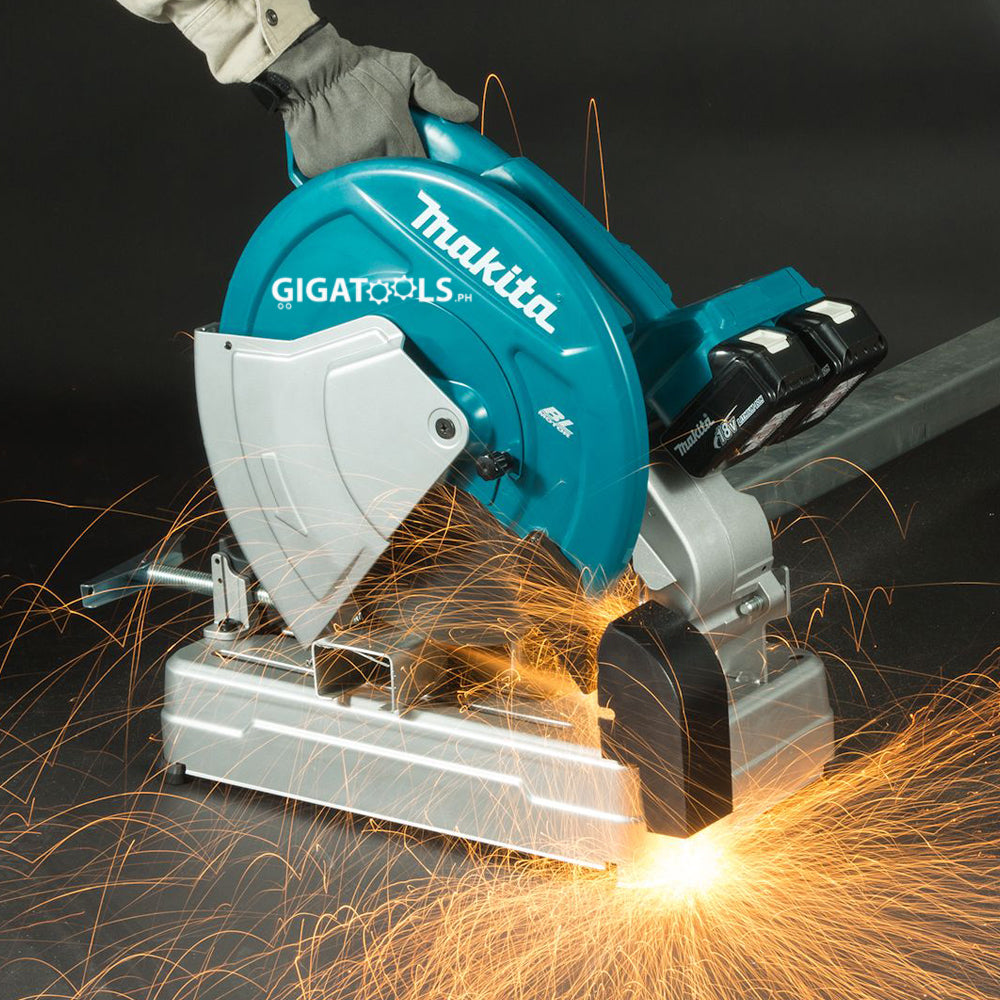 Makita DLW140Z Brushless Cordless Cut-Off Saw 36V (18Vx2) LXT® Li-Ion (Bare Tool) - GIGATOOLS.PH