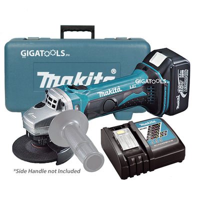 Makita DGA402RF Cordless Angle Grinder 100mm (4″) 18V LXT® Li-Ion