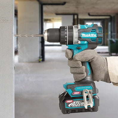 Makita HP002GA201 Cordless Brushless Hammer Driver Drill  13mm (1/2″) 65 N·m (580 in.lbs.) 40Vmax XGT Li-Ion Kit Set