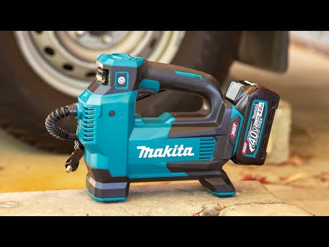 Makita DMP181Z Cordless Inflator 18V max LXT Li-Ion 1,110 kPa (161 PSI) [11.1 bar] (Bare Tool Only)