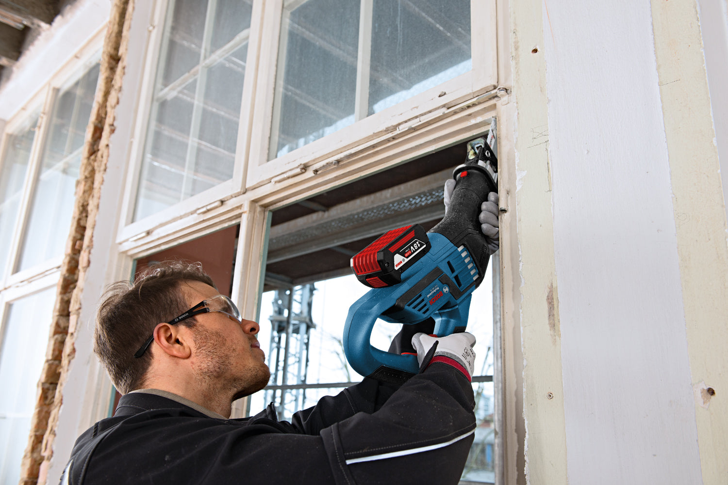 Bosch GSA 18V-32 Brushless Cordless Reciprocating Saw 18V (Bare Tool Only) - GIGATOOLS.PH
